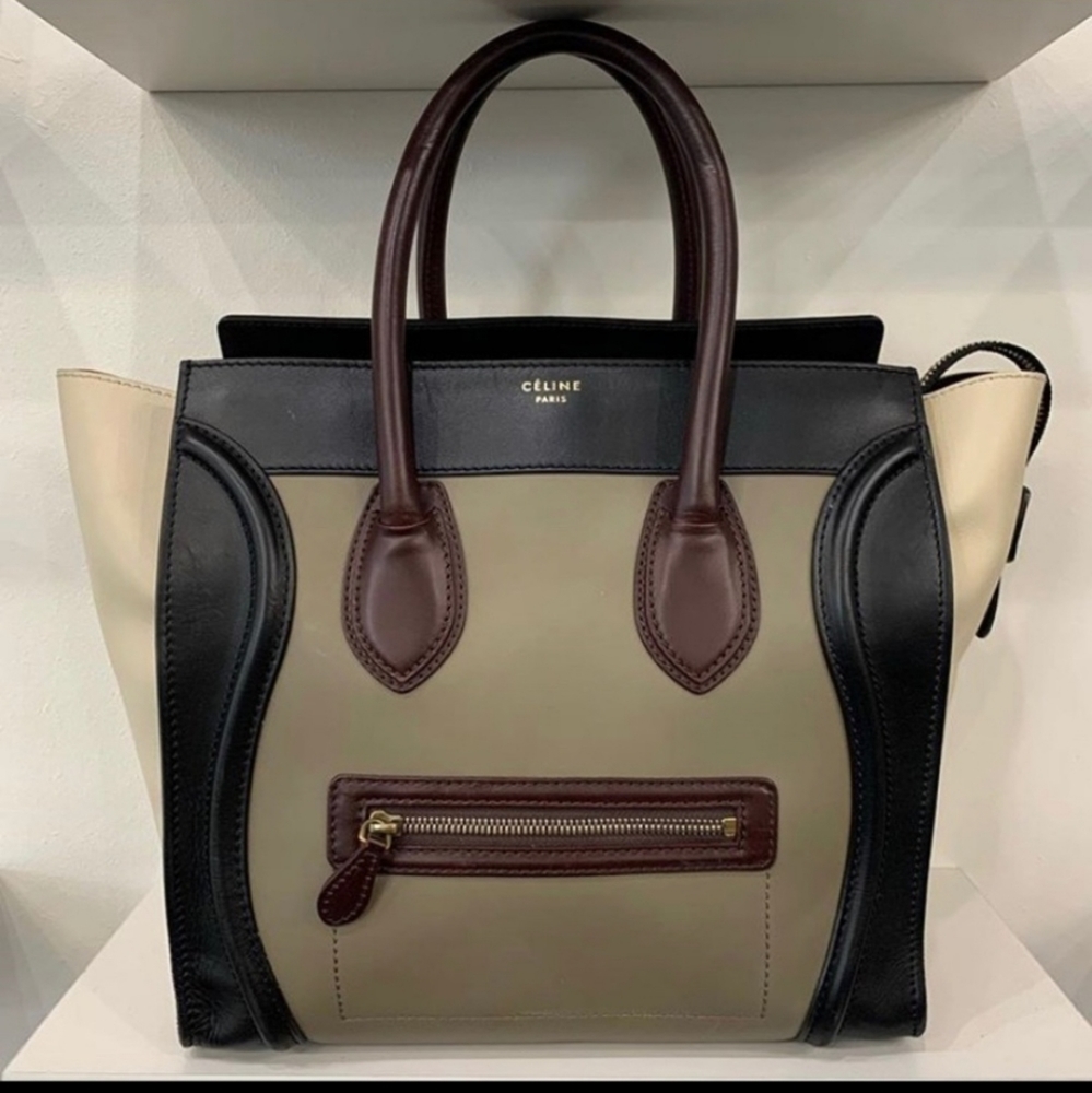 Celine Tri Color Luggage